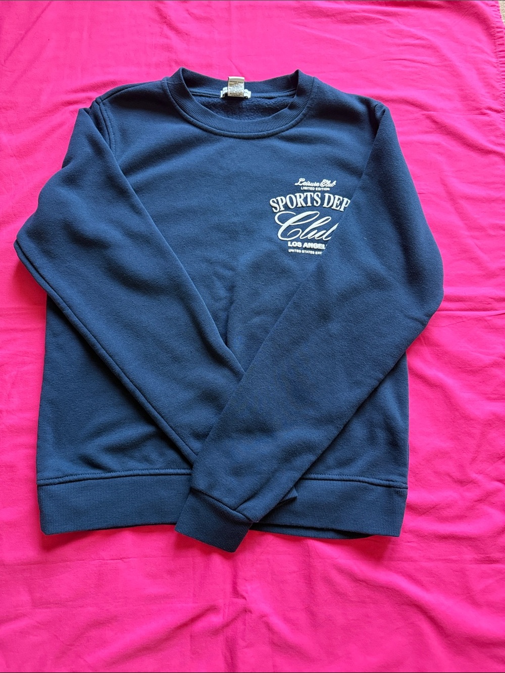 better/together Navy Crewneck Sweatshirt